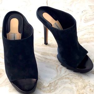 Camilla Skovgaard black suede 5 inch heals